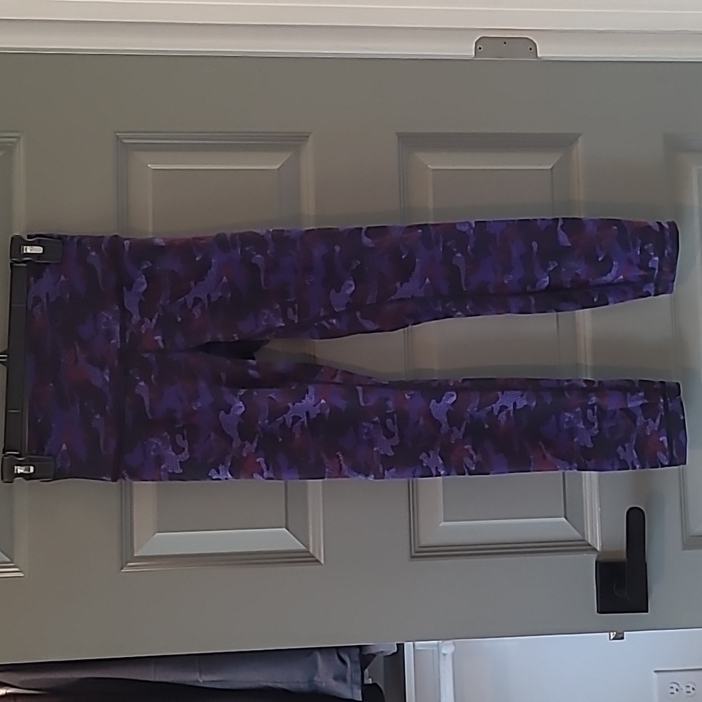 lululemon athletica Purple Camouflage Leggings